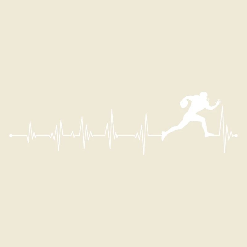 Conception de silhouette de course à pied de cœur