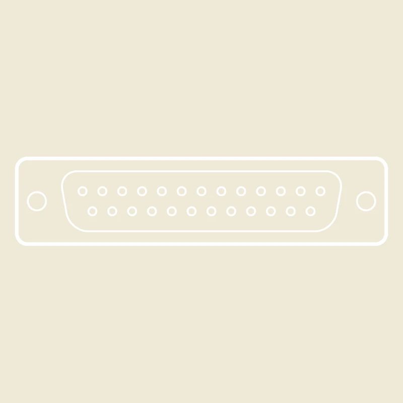 DB 25 Connector Parallel, Printer