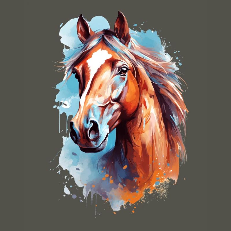 Conception du cheval Aqaurell