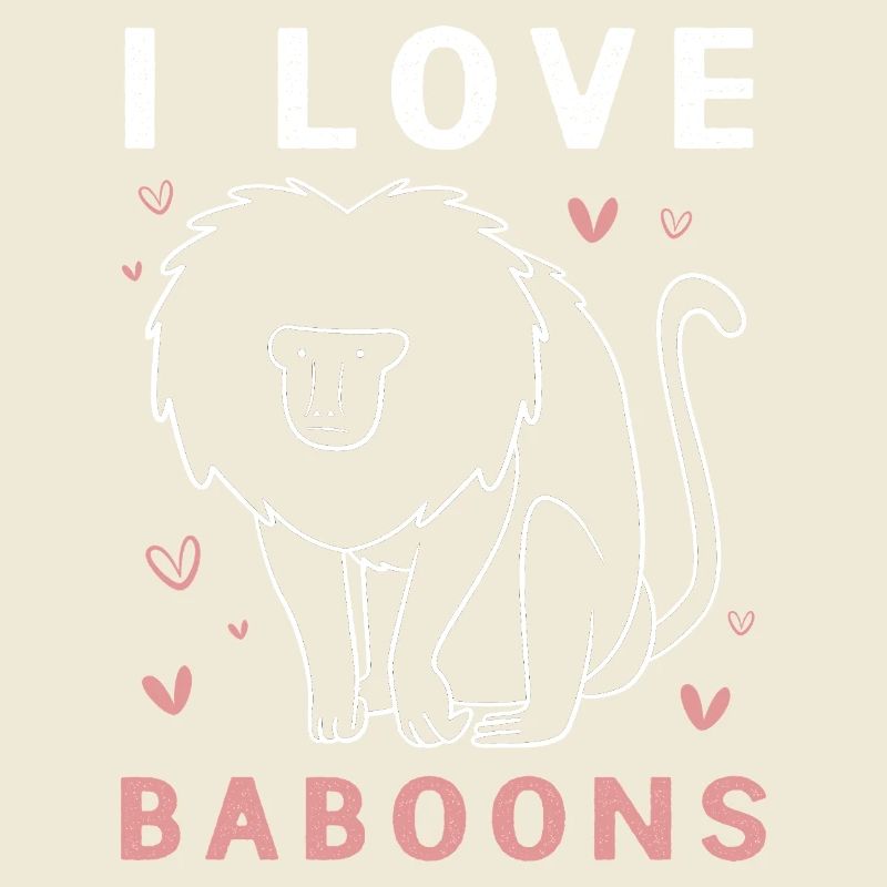 Baboon Primate Monkey Monkey Baboon