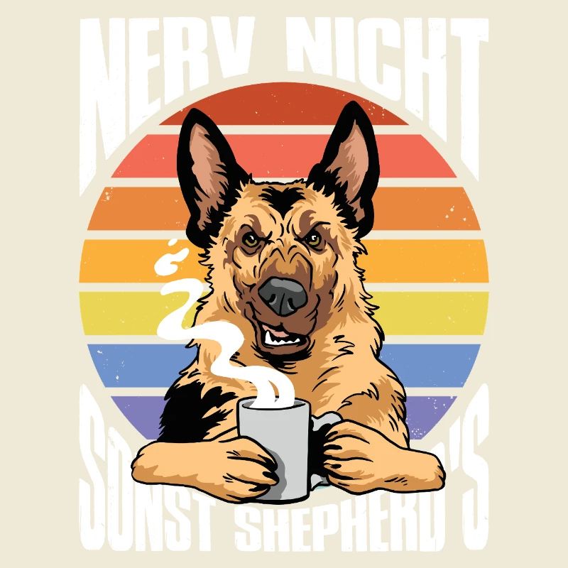 Schäferhund Geschenke Hund Herrchen Gassi