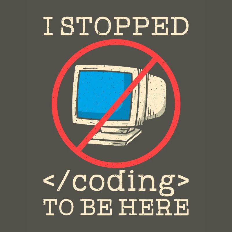 Programmer en train de coder drôle