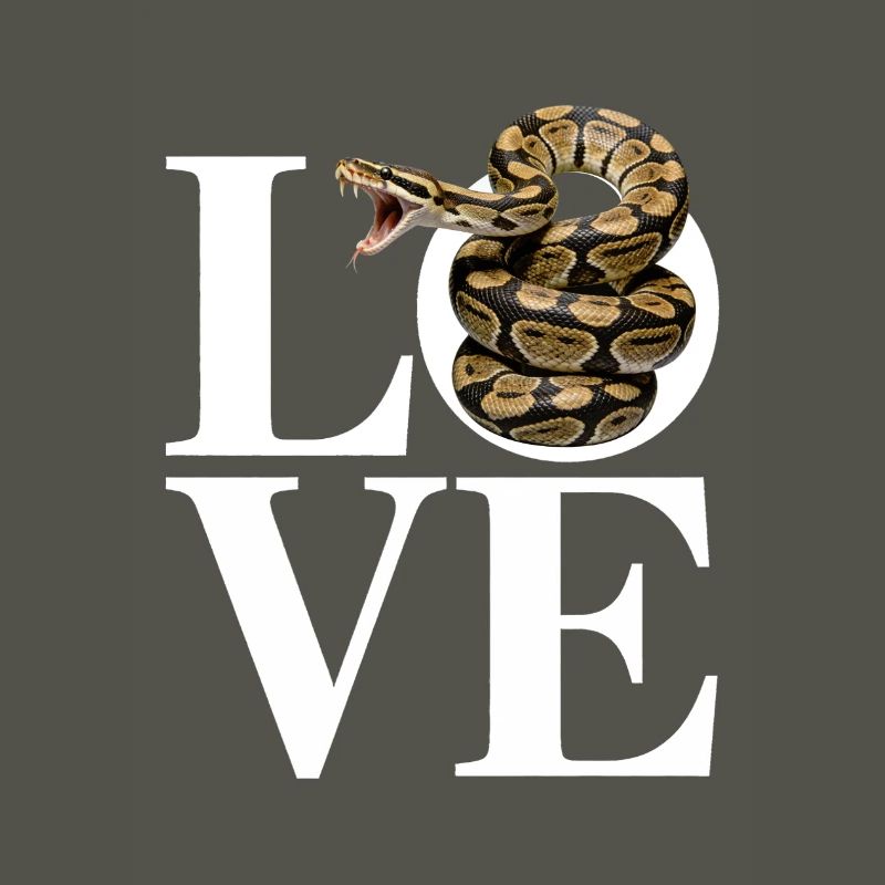Königspython Schlangen LOVE Terrarium Python
