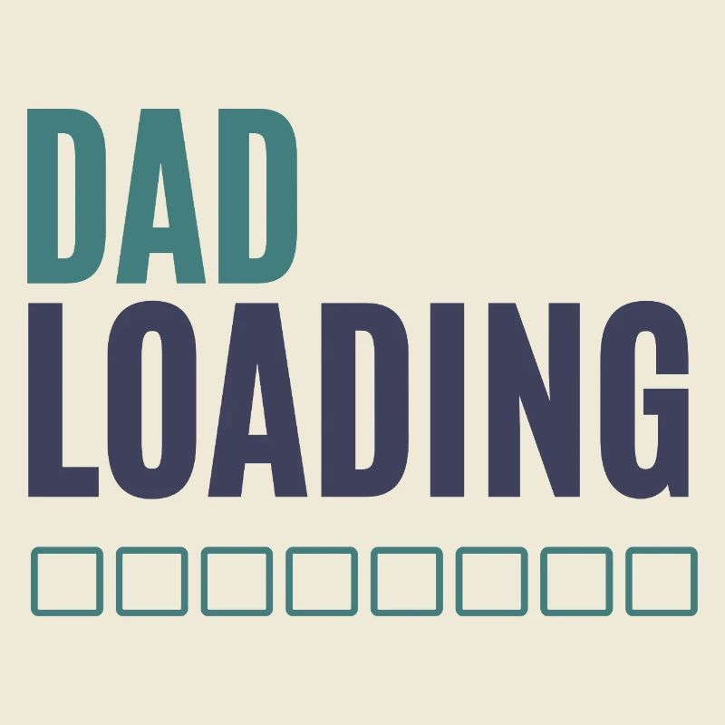 Dad Loading Fortschrittsanzeige