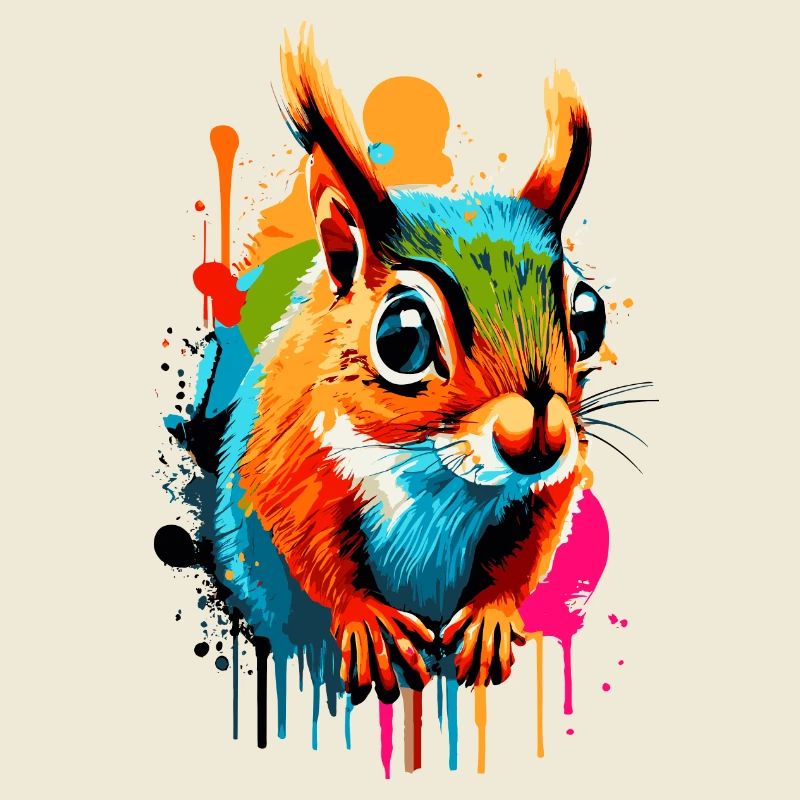 Écureuil Sciurus - Écureuil Coloré