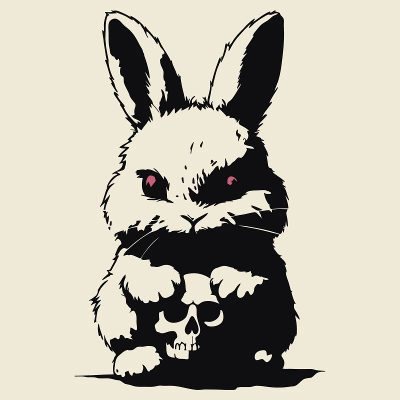 Grumpy bunny