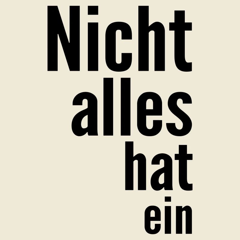 Not everything has a
