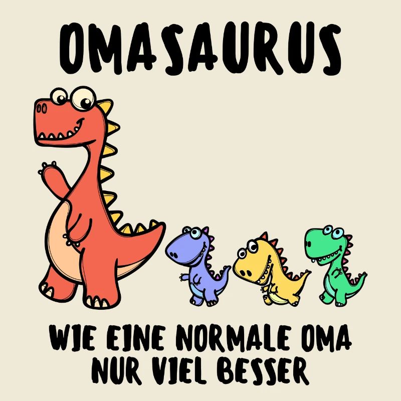 Oma Großmutter Dinosaurier Humorvoll Statement