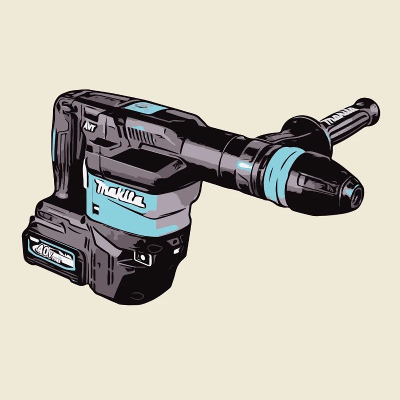 Cordless chisel hammer