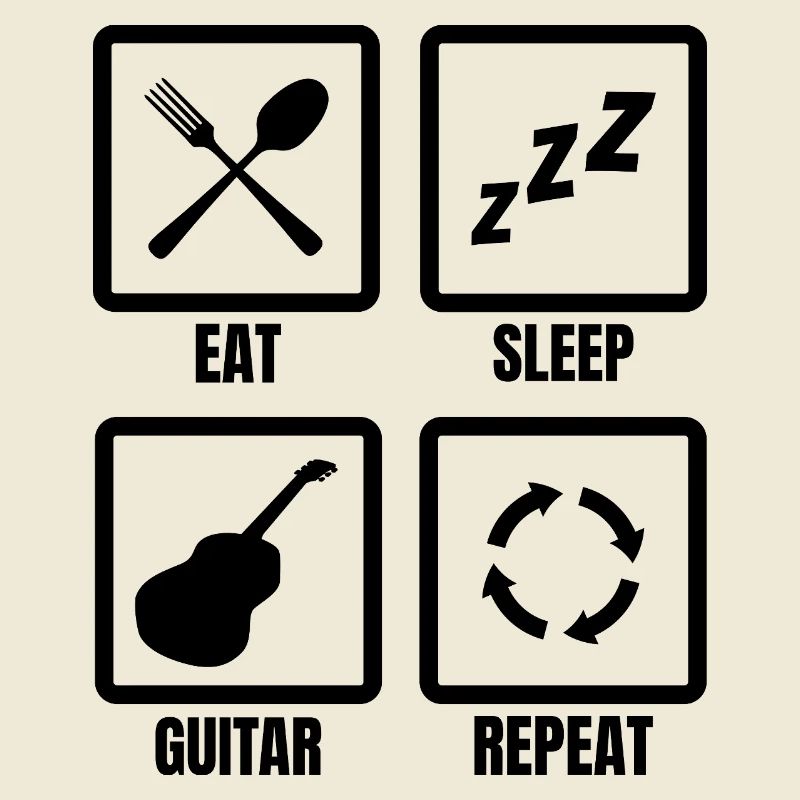 Gitarristen Routine