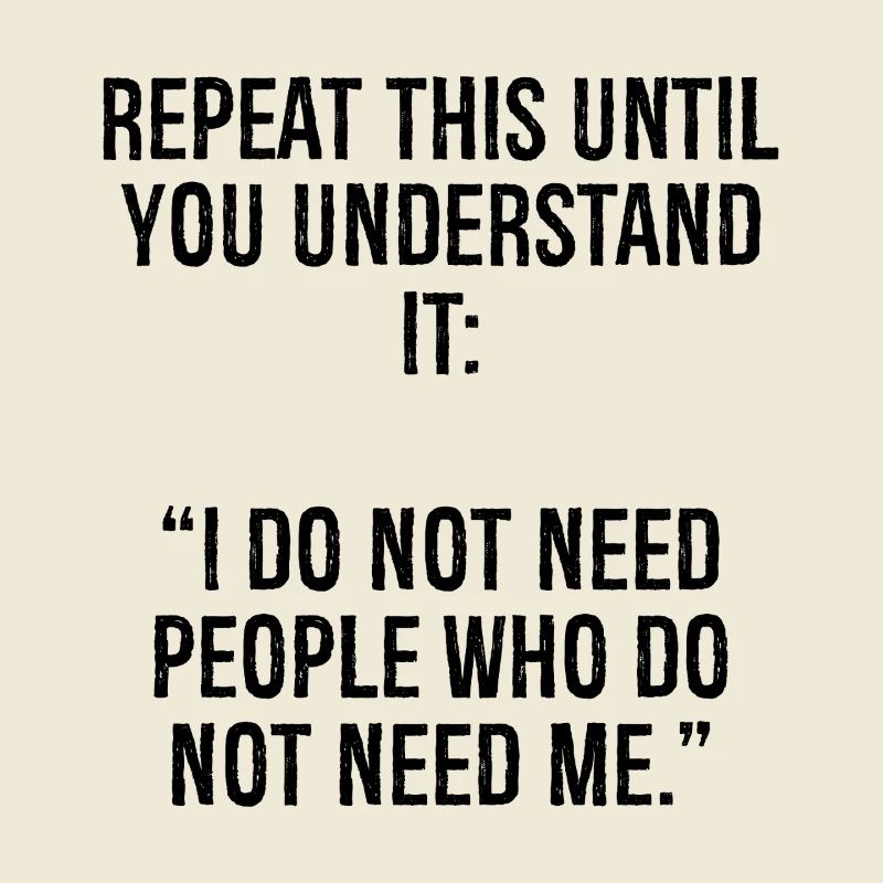 repeat this until you understand it I do not ne