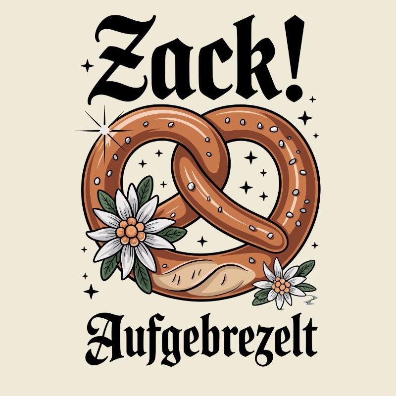 Zack dressed up traditional dirndl replacement