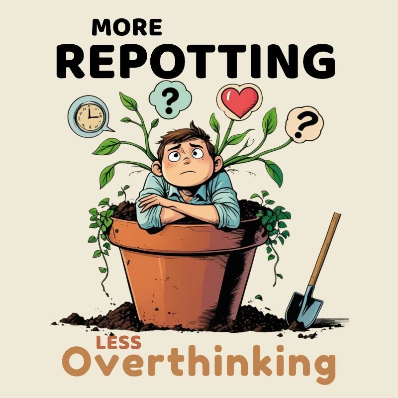 Overthinking? Time for repotting!