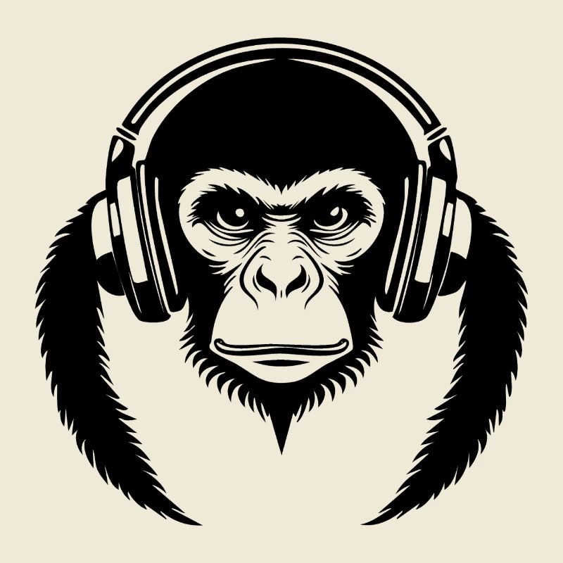Motion Monkey Head Dynamic Line Edition Shirt