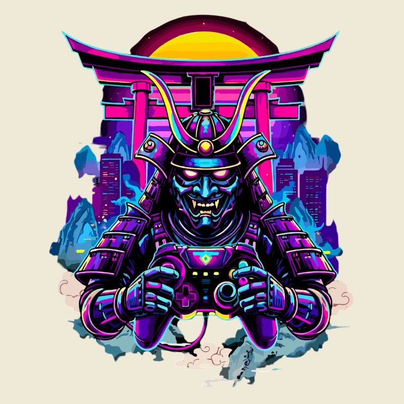Samurai Mask gaming controller Sythwave gaming