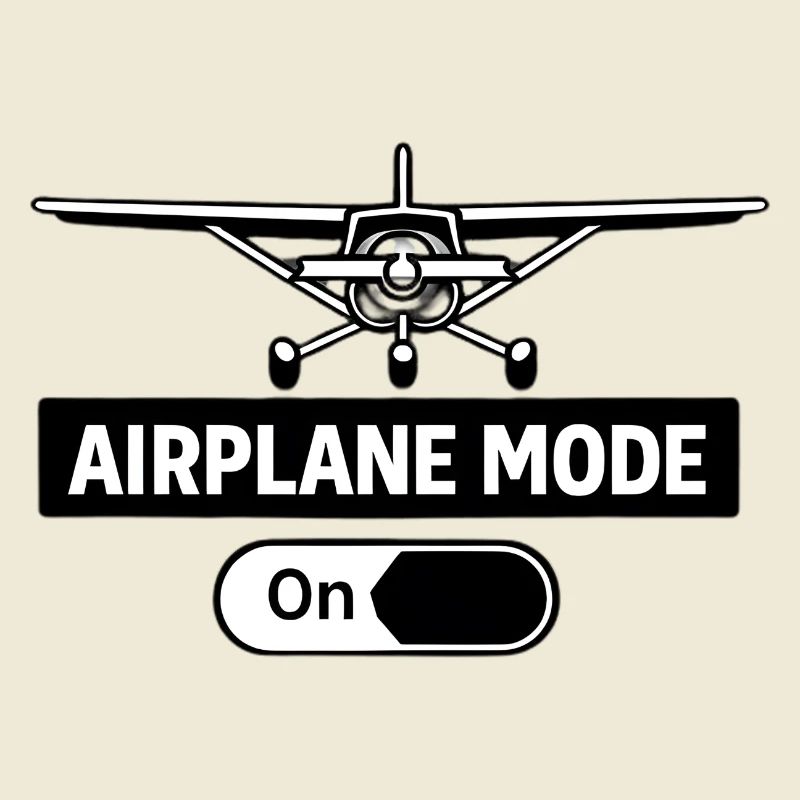 Flugmodus An Airplane Mode On Pilot