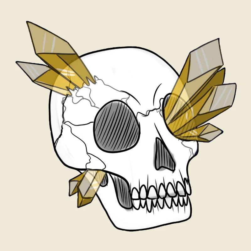 Crystal Skull - Human (by Leni Riosa)
