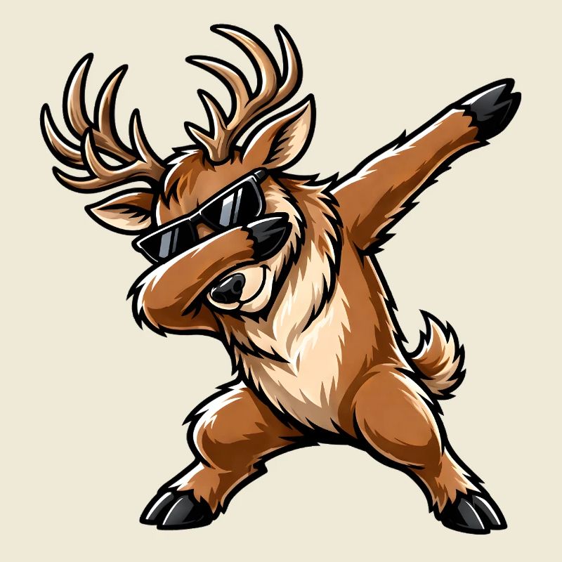 Dabbing Deer