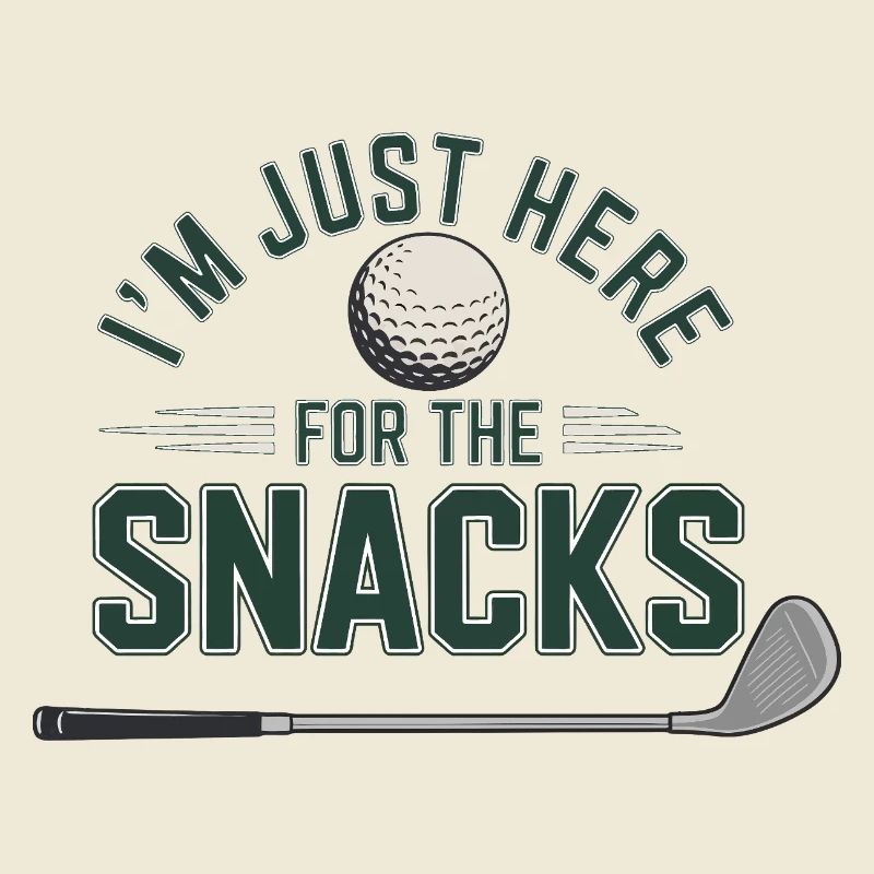 I'm here for snacks only