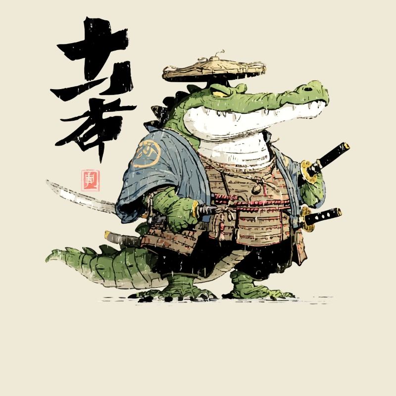 Alligator Samurai Duelist