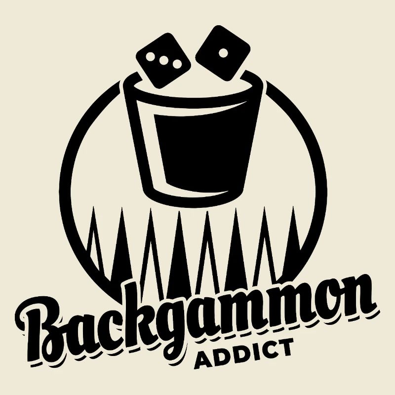 Backgammon Addict | Brettspiel | Geschenk