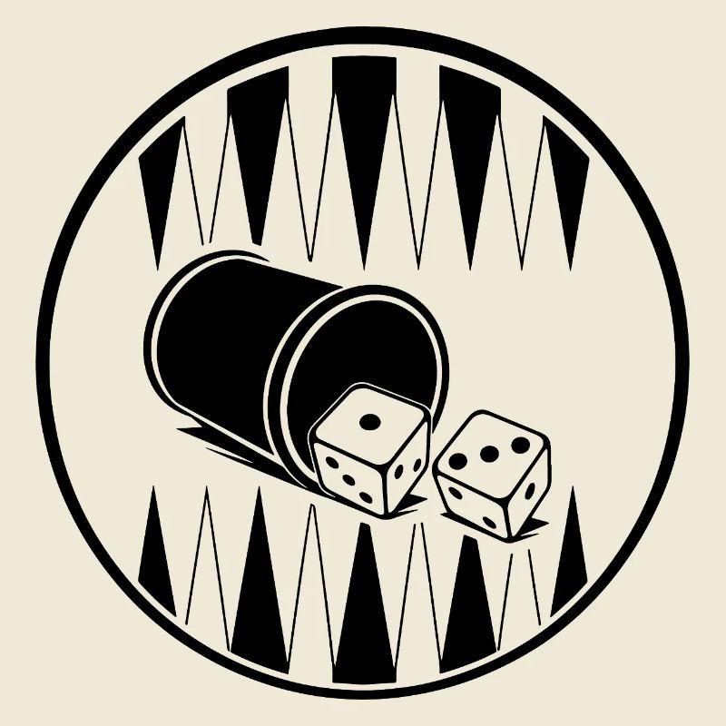 Backgammon | Brettspiel | Geschenk