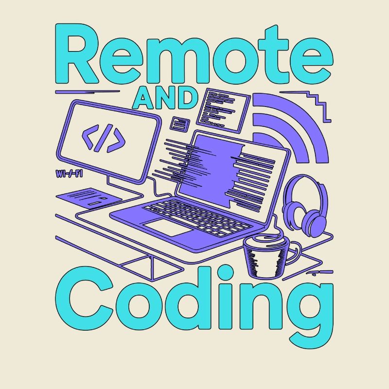 Remote Developer Remote And Coding Web Programmer