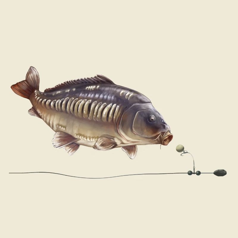 Conception du gréement de pêche Mirror Carp Chod