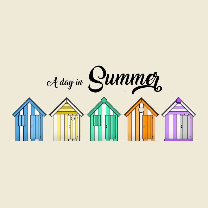 Beach huts