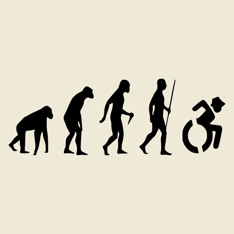 Evolution Rollstuhl. Die Rollstuhl-Evolution *