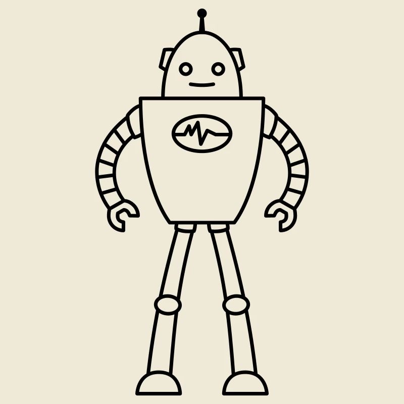 Robots from the Future – AI Sci-Fi Nerd Shirt