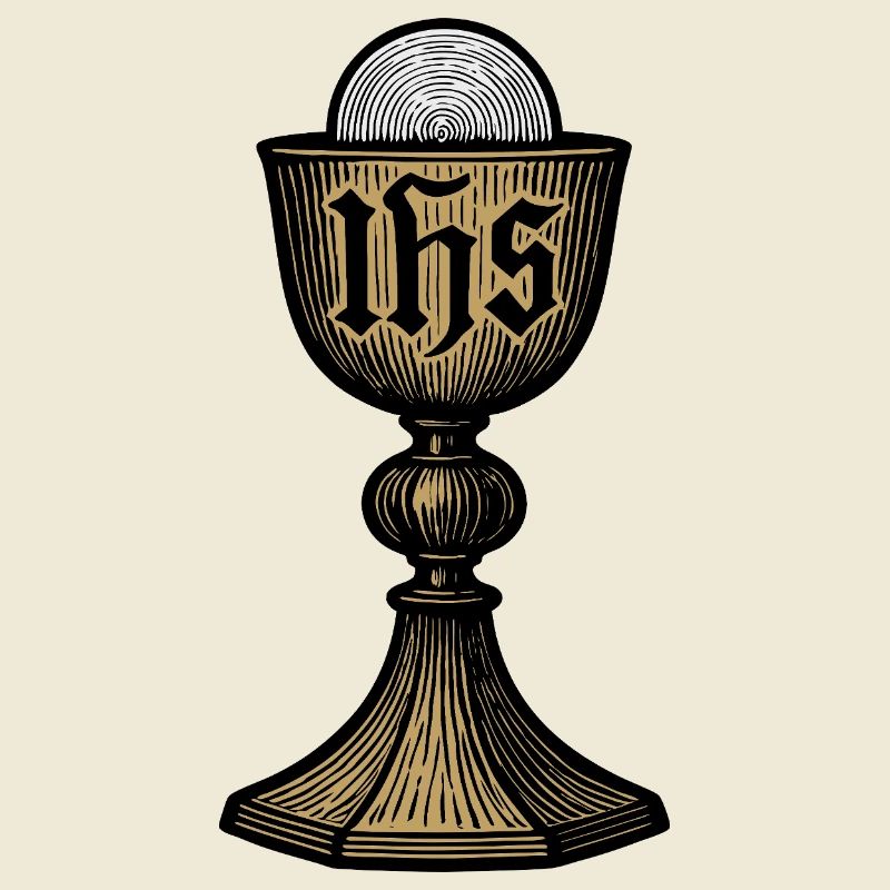 Divine Chalice and Host