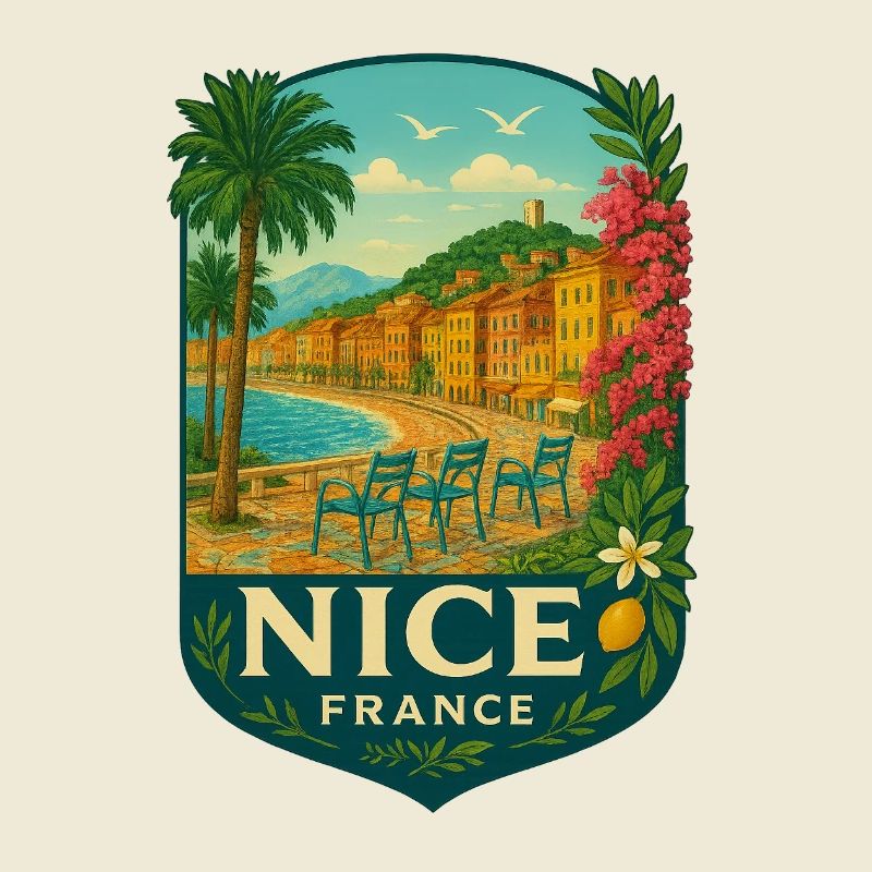 Nice - Sunny coastal scene
