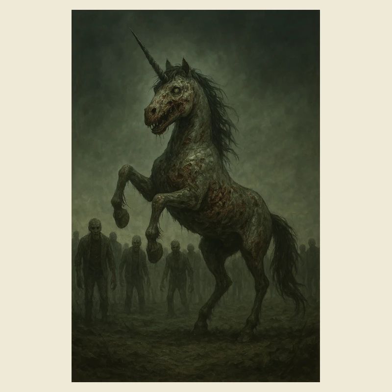 Zombie Einhorn 