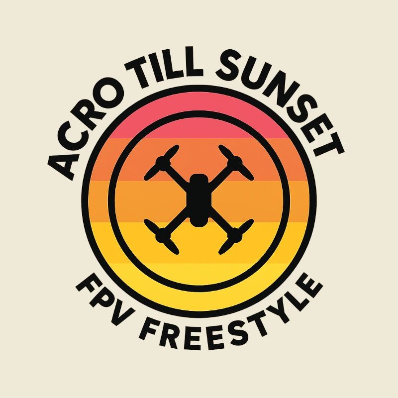 Akro jusqu’au coucher du soleil Conception FPV