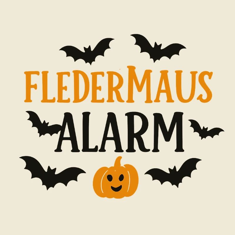 Conception d’alarme de citrouille de chauve-souris