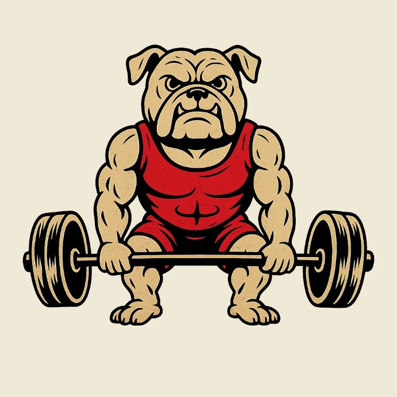 Bodybuilder Bouledogue