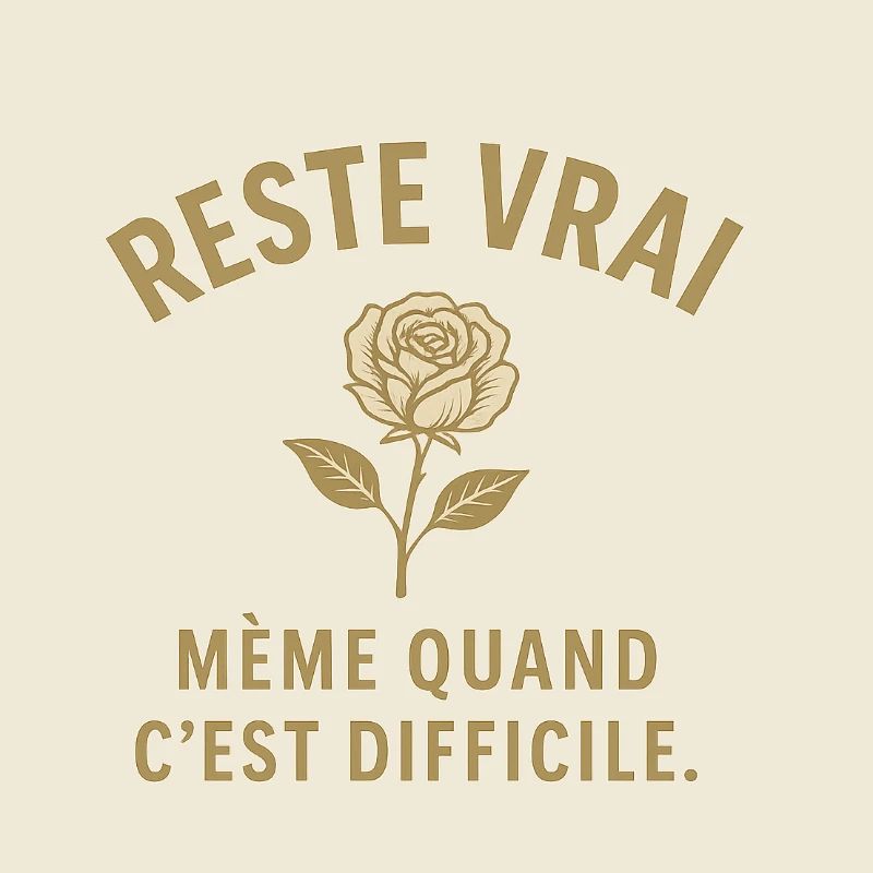 Reste vrai malgré l'effort