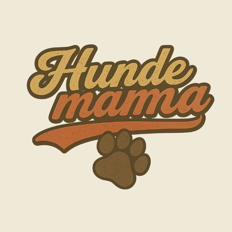 Hundemama Vintage Pfoten