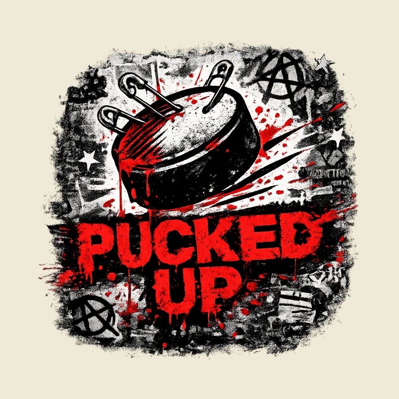 Punk graffitier déformé