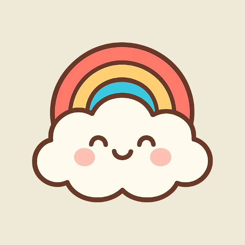 Cloud Smile Rainbow