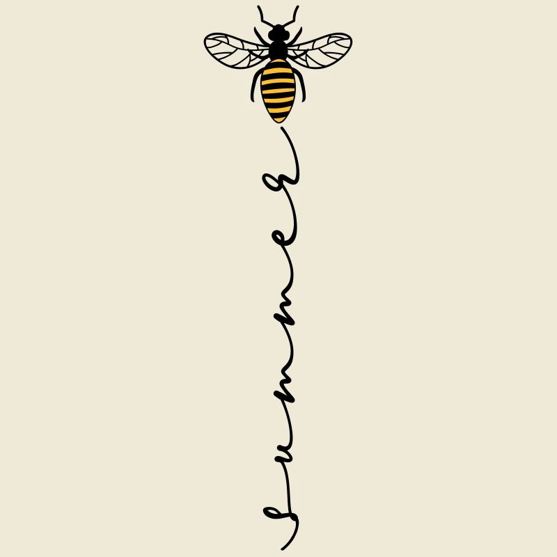 Buzzer d'abeille d'été
