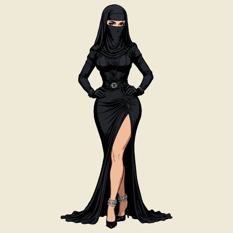 Black Ninja Elegance