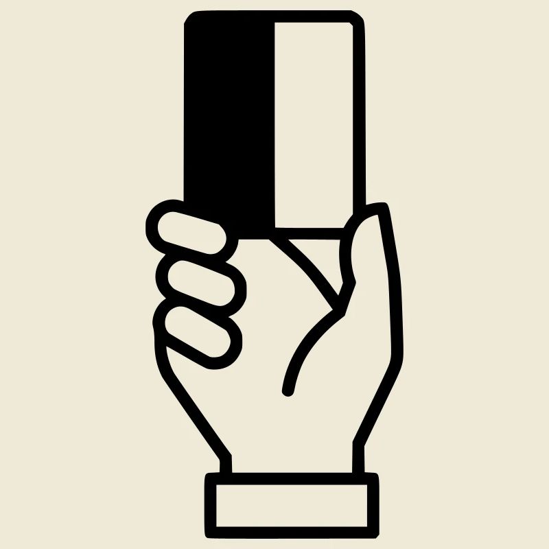 Referee Card Sending-Off Vector