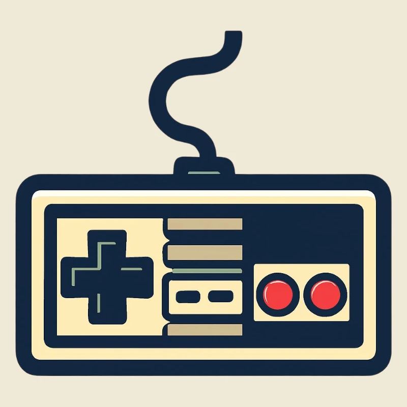 Retro-Gamecontroller-Design