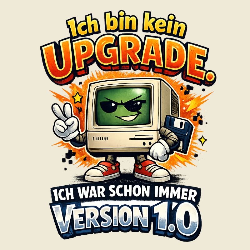 Kein Upgrade, ich war schon immer Version 1.0