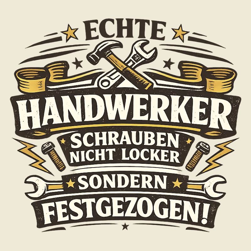 Echte Handwerker Festgezogen!