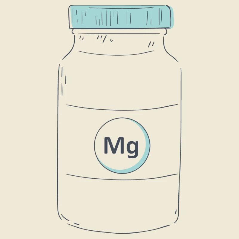Complément alimentaire protéine de magnésium