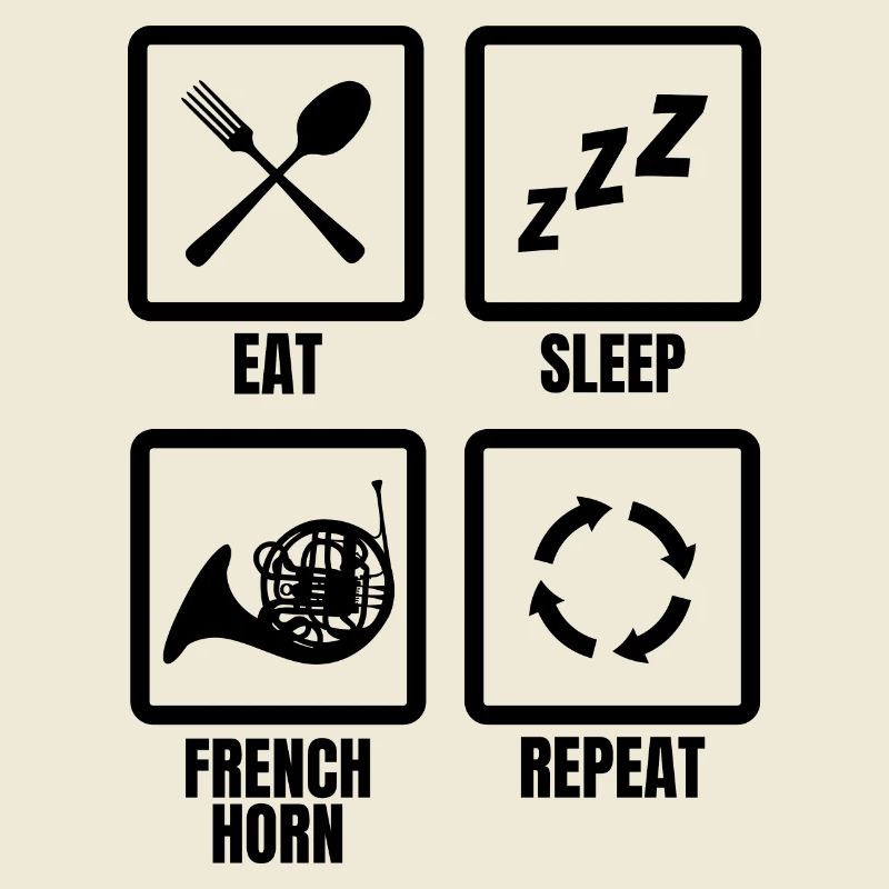 French horn player schedule