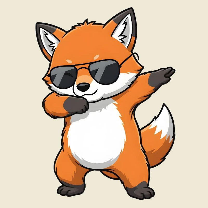 Dabbing Fox